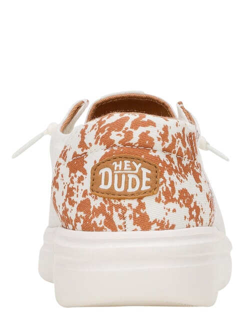 WENDY RISE ANIMAL Buty pł&oacute;cienne biały//wielokolorowy - Buty damskie