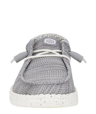 HEY DUDE WENDY STRETCH SOX Mokasyny z elastycznej tkaniny jasnoszary - Buty damskie - 4