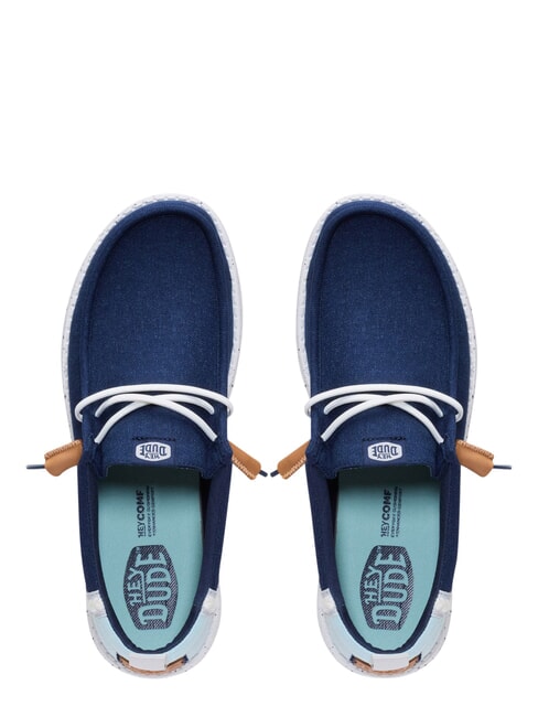 WALLY SUMMER LINEN Mokasyny granatowa marynarka/wielokolorowa - Buty męskie