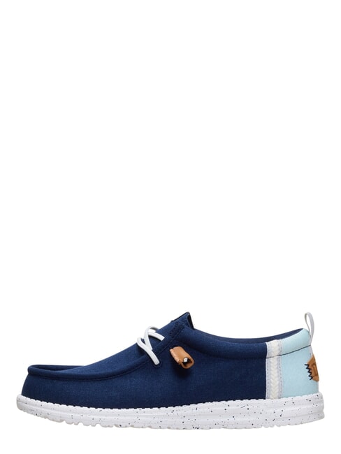 WALLY SUMMER LINEN Mokasyny granatowa marynarka/wielokolorowa - Buty męskie