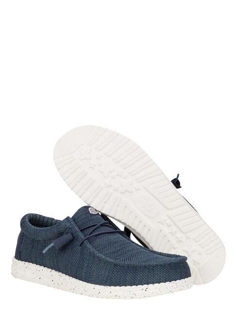 WALLY STRETCH SOX Mokasyny z siateczki marynarka wojenna - Buty męskie