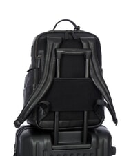 BRIC&rsquo;S TORINO Plecak na laptopa 15,6" ze sk&oacute;ry Czarny - Plecaki na laptopa do pracy - 6