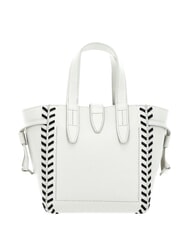 FURLA NET Mała torebka z paskiem na ramię pianka marshmallow + czarny - Torby damskie - 3
