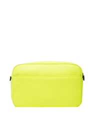 FURLA IRIS Mała torebka z paskiem na ramię fluorescencyjny ż&oacute;łty + czarny - Torby damskie - 3