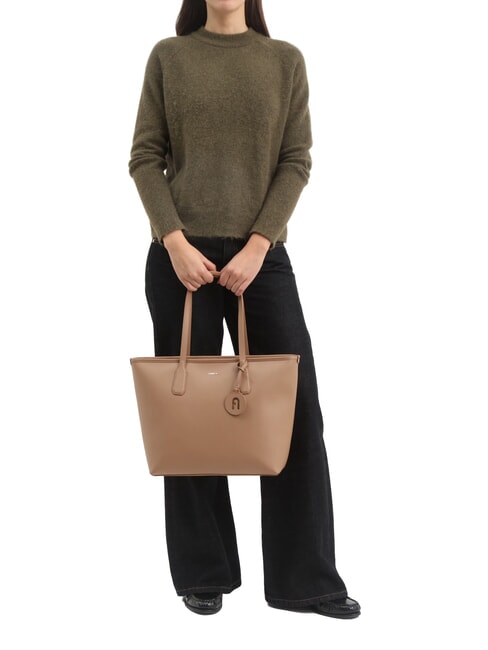 CLASSIC Torba typu shopper ze sk&oacute;ry z nadrukiem Andromedy pustynia - Torby damskie