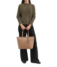 FURLA CLASSIC Torba typu shopper ze sk&oacute;ry z nadrukiem Andromedy - Torby damskie