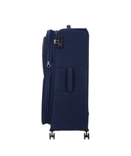 AMERICAN TOURISTER AIR WAVE Duży w&oacute;zek granatowy/pomarańczowy - W&oacute;zki p&oacute;łsztywne - 4