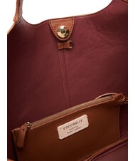 COCCINELLE C-EASY Torba na ramię z kopert&oacute;wką koniak - Torby damskie - 5