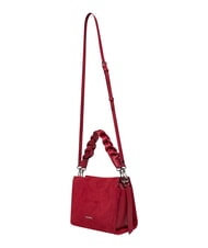 COCCINELLE BOHEME SUEDE BIMATERIAL  Mała torebka z paskiem na ramię sangria - Torby damskie - 6