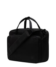 HERSCHEL GIBSON Torba kurierska na komputer, z materiału CZARNY - Teczki robocze - 3