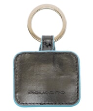 PIQUADRO BLUE SQUARE Brelok sk&oacute;rzany Czarny - Brelok - 2