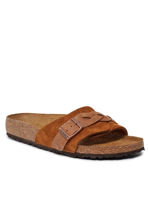 OITA BRAIDED Sandały sk&oacute;rzane norki - Buty damskie
