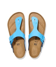 BIRKENSTOCK GIZEH BIG BUCKLE Sandały lakierowany błękit nieba - Buty damskie - 3