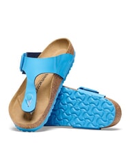 BIRKENSTOCK GIZEH BIG BUCKLE Sandały lakierowany błękit nieba - Buty damskie - 4