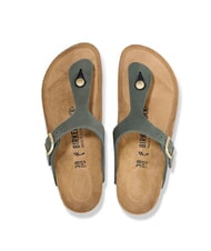 BIRKENSTOCK GIZEH Sandały sk&oacute;rzane tymianek - Buty damskie - 3