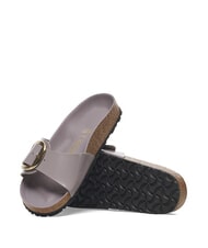 BIRKENSTOCK MADRID BIG BUCKLE Sandały sk&oacute;rzane wysoki połysk wyblakły fiolet - Buty damskie - 4