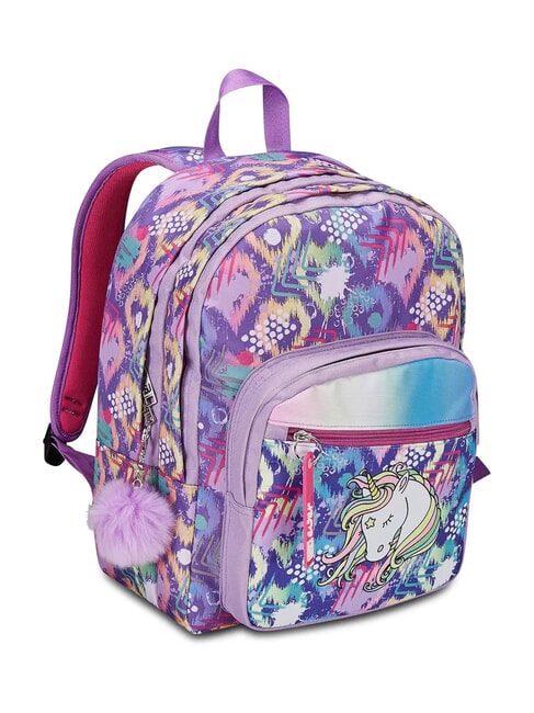 SJ EVER ONEUNICORN GIRL Plecak dla dziewczynki kwiat kaktusa - Plecaki szkolne i rekreacyjne