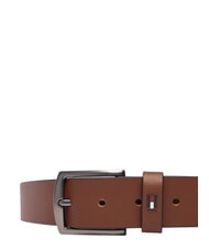 TOMMY HILFIGER DENTON Pasek sk&oacute;rzany zimowy koniak - Paski - 3