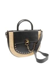 FURLA MISS MIMI Torebka z paskiem na ramię pustynia+czarny - Torby damskie - 2