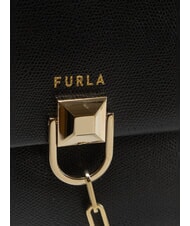 FURLA MISS MIMI Torebka z paskiem na ramię pustynia+czarny - Torby damskie - 3