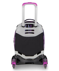 SEVEN PINK FUSION Odpinany plecak na k&oacute;łkach r&oacute;ża - Plecaki z w&oacute;zkiem - 3