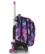 SEVEN PINK FUSION Odpinany plecak na k&oacute;łkach r&oacute;ża - Plecaki z w&oacute;zkiem - 6