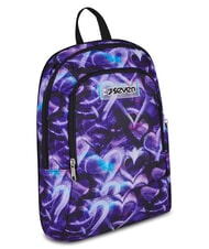 SEVEN LOVEPASS Plecak na k&oacute;łkach 3 w 1 magiczny fiolet - Plecaki z w&oacute;zkiem - 8
