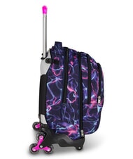SEVEN ELECTRICVIBE GIRL Plecak z w&oacute;zkiem, odpinany NASTR&Oacute;J INDYGO          - Plecaki z w&oacute;zkiem - 6
