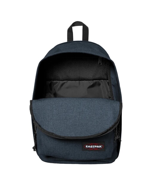 BACK TO WORK Plecak na laptopa 15" potr&oacute;jny denim - Plecaki szkolne i rekreacyjne