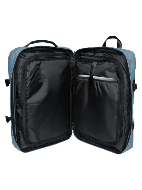 TRAVELPACK  Plecak podr&oacute;żny, uchwyt na laptopa 17" plandeka w kolorze niebieskim - Plecaki szkolne i rekreacyjne