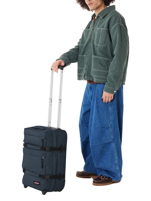 TRANSIT'R PLUS S W&oacute;zek na bagaż podręczny potr&oacute;jny denim - Bagaż podręczny
