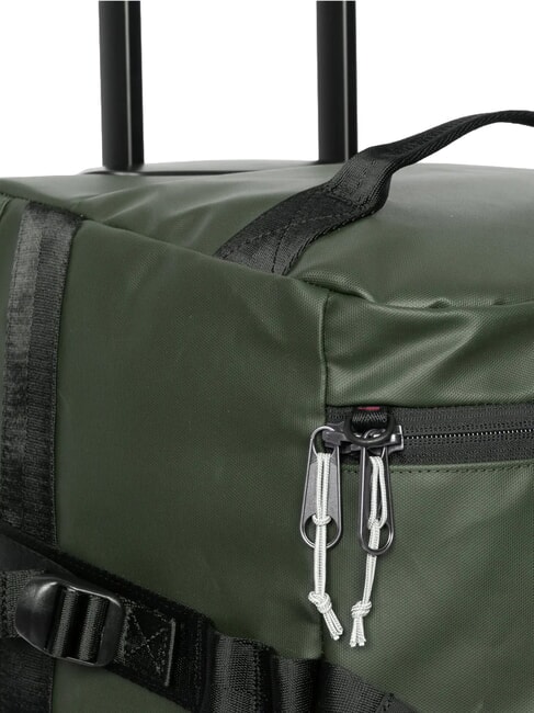 DUFFEL PACK WHEEL M Średniej wielkości wodoodporna torba podr&oacute;żna na k&oacute;łkach las plandekowy - W&oacute;zki p&oacute;łsztywne