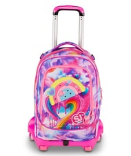 SJGANG JOYFUL PINS GIRL Plecak na k&oacute;łkach 3 w 1 - Plecaki z w&oacute;zkiem
