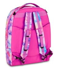 SJGANG JOYFUL PINS GIRL Plecak na k&oacute;łkach 3 w 1 fuksja fluorescencyjna - Plecaki z w&oacute;zkiem - 9