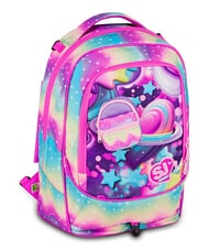 SJGANG SOFT POUCH GIRL Plecak na k&oacute;łkach, odpinany r&oacute;żowa lalka - Plecaki z w&oacute;zkiem - 7