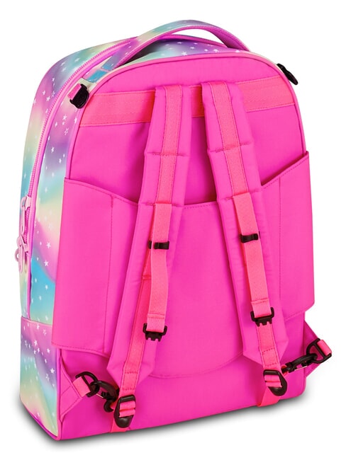 SOFT POUCH GIRL Plecak na k&oacute;łkach, odpinany r&oacute;żowa lalka - Plecaki z w&oacute;zkiem