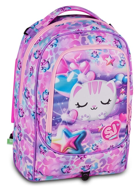 GLOWCAT Plecak z w&oacute;zkiem, odpinany miękki liliowy - Plecaki z w&oacute;zkiem