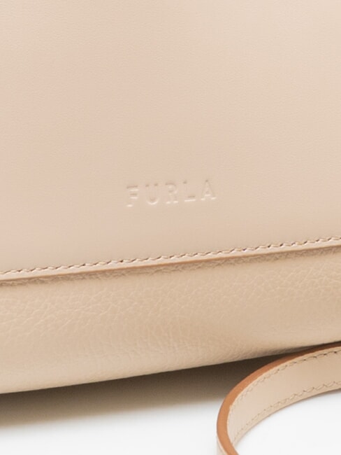 GILDA Sk&oacute;rzana torba na ramię ballerina i+cognac h - Torby damskie