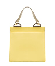 FURLA LINEA FUTURA Mała sk&oacute;rzana torebka z paskiem na ramię sk&oacute;rka+szarobiały+szałwia c+marmur c - Torby damskie - 4