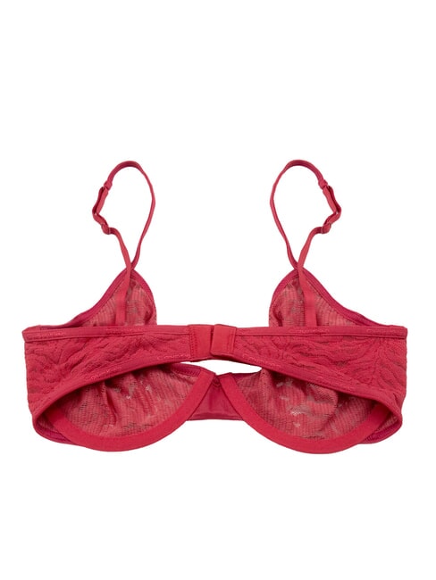 CK Biustonosz czerwony pąk - Biustonosze damskie