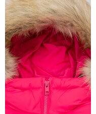 TOMMY HILFIGER TH Kurtka puchowa z kapturem gorąca magenta - Kurtki dziecięce - 3