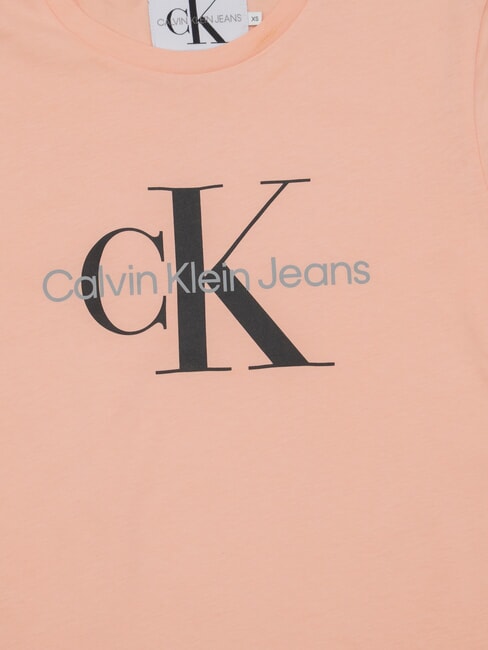 CK JEANS Koszulka bawełniana słaby kwiat - Koszulki i topy damskie