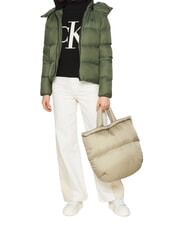 CALVIN KLEIN CK JEANS Kurtka puchowa z kapturem - Kurtki puchowe damskie