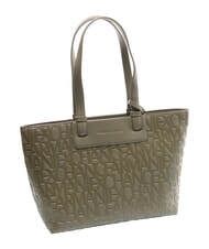ARMANI EXCHANGE A|X ALL OVER Klientka na ramię sawanna - Torby damskie - 2