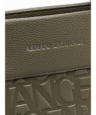 ARMANI EXCHANGE A|X ALL OVER Klientka na ramię sawanna - Torby damskie - 3