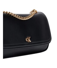 CALVIN KLEIN CK CONVERTIBLE Torba na ramię na czarno - Torby damskie - 5