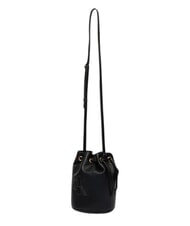 CALVIN KLEIN BOLD CK Torba typu wiadro z paskiem na ramię na czarno - Torby damskie - 3
