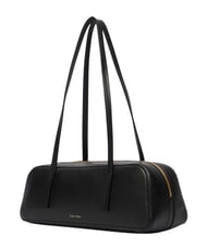 CALVIN KLEIN FOIL LOGO Torba na ramię, torba do bagażnika czarny/prażony kokos - Torby damskie - 4