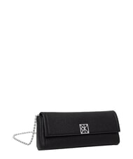 CALVIN KLEIN EMBLEM HW Kopert&oacute;wka, torba na ramię na czarno - Torby damskie - 3