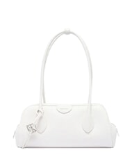 CALVIN KLEIN EMBLEM TRIO Torba na ramię smagliczka biała - Torby damskie - 3